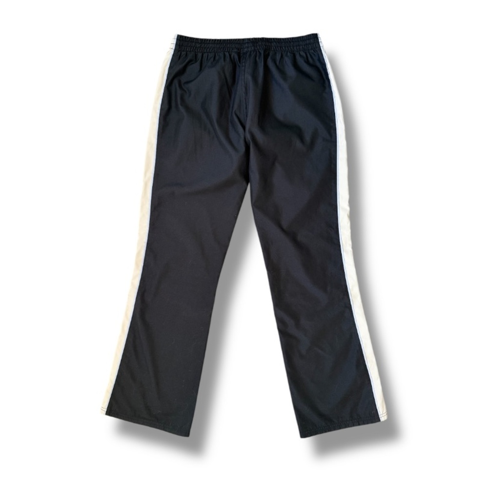 Puma Black Side Stripe Mid-Rise Track Pants | EUC Size L - Picture 2 of 9